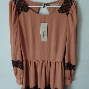 Peach Aurelia Dress